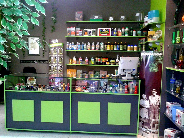 grow shop whole green tienda